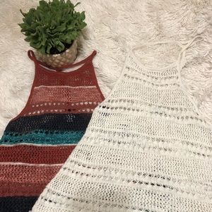 crochet festival top